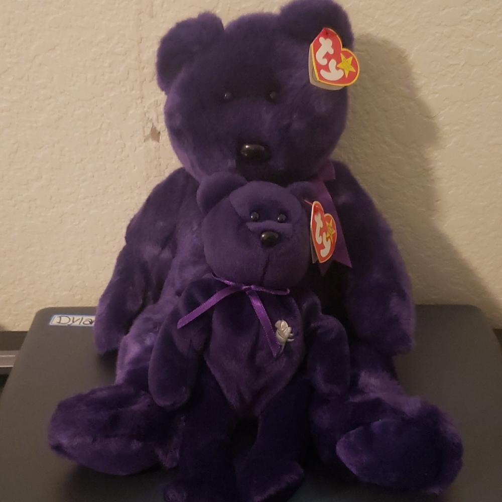 Princess Beanie Baby and Beanie Buddy